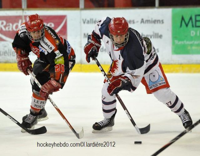 Photo hockey reportage U18 elite :  Amiens Champion ! 