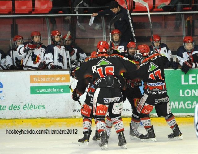 Photo hockey reportage U18 elite :  Amiens Champion ! 