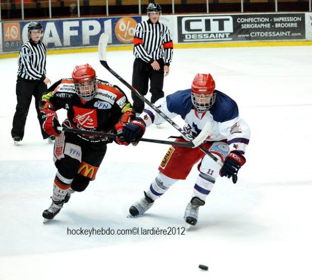 Photo hockey reportage U18 elite :  Amiens Champion ! 