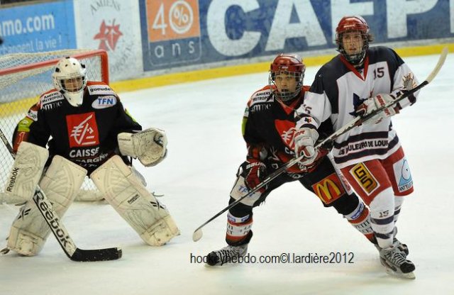 Photo hockey reportage U18 elite :  Amiens Champion ! 