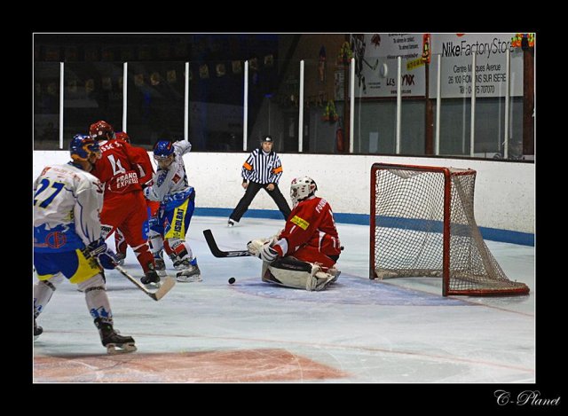 Photo hockey match Valence - Gap  le 25/10/2008