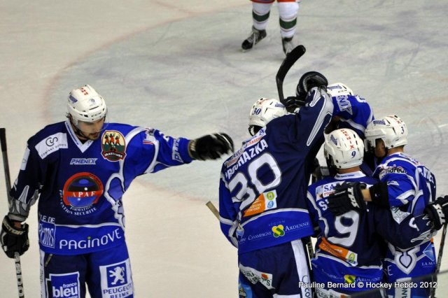 Photo hockey match Reims - Anglet le 31/03/2012