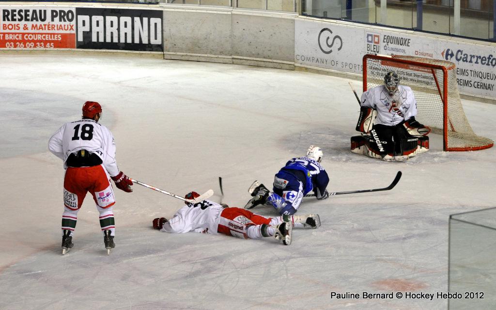 Reims 4 - 0 Anglet