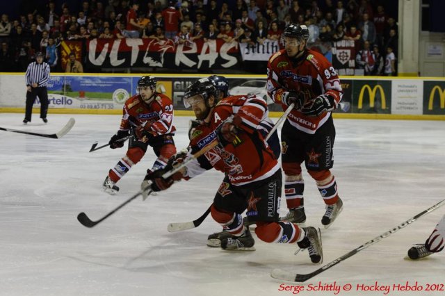 Photo hockey match Mulhouse - Nice le 11/04/2012