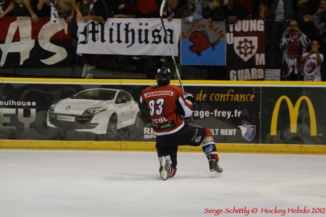Photo hockey match Mulhouse - Nice le 11/04/2012