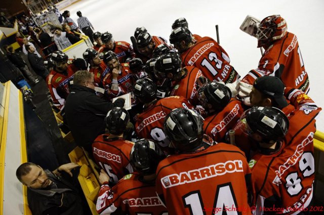 Photo hockey match Mulhouse - Nice le 11/04/2012