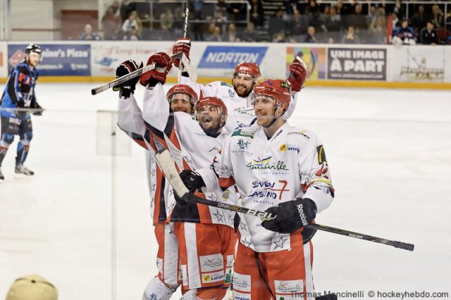 Photo hockey match Tours  - Amnéville le 07/04/2012
