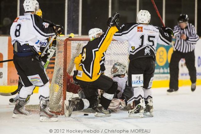 Photo hockey album [Carré Final D3] Strasbourg - Briançon