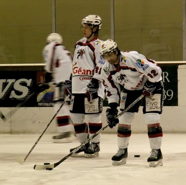 Photo hockey match Dijon  - Briançon  le 25/10/2008