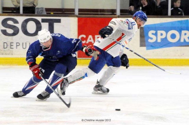 Photo hockey reportage France Italie Match1 en images