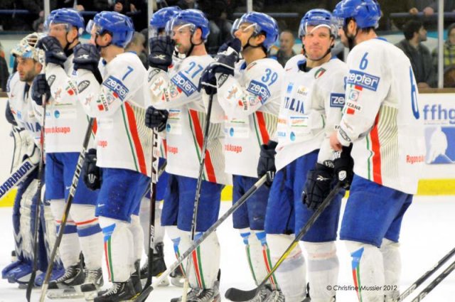 Photo hockey reportage France Italie Match1 en images