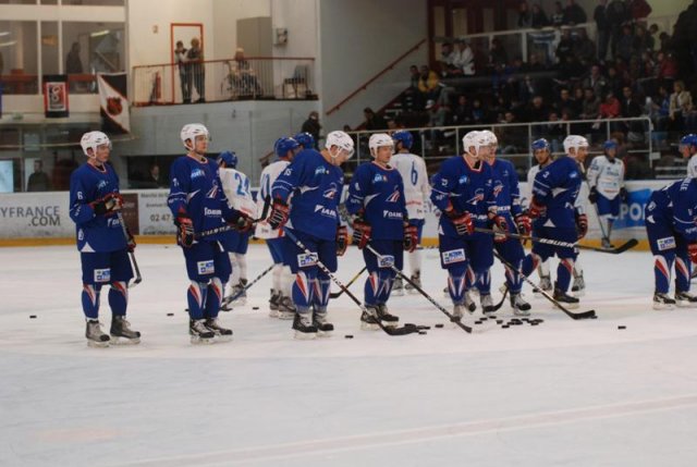 Photo hockey reportage Festival offensif des Bleus