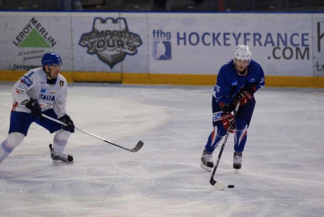 Photo hockey reportage Festival offensif des Bleus