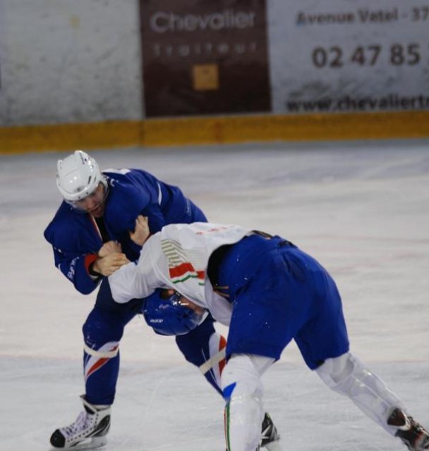 Photo hockey reportage Festival offensif des Bleus