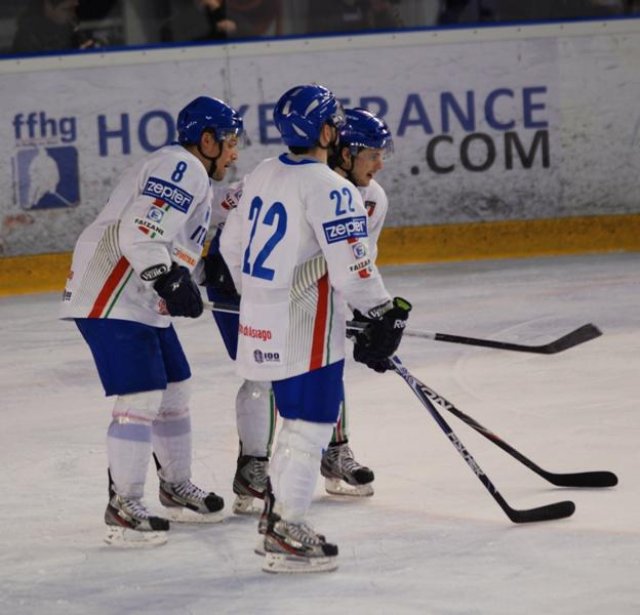 Photo hockey reportage Festival offensif des Bleus