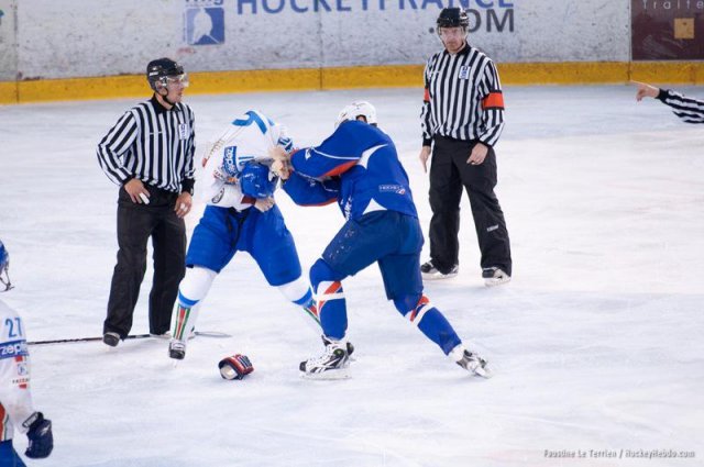 Photo hockey reportage France - Italie : Galerie 3
