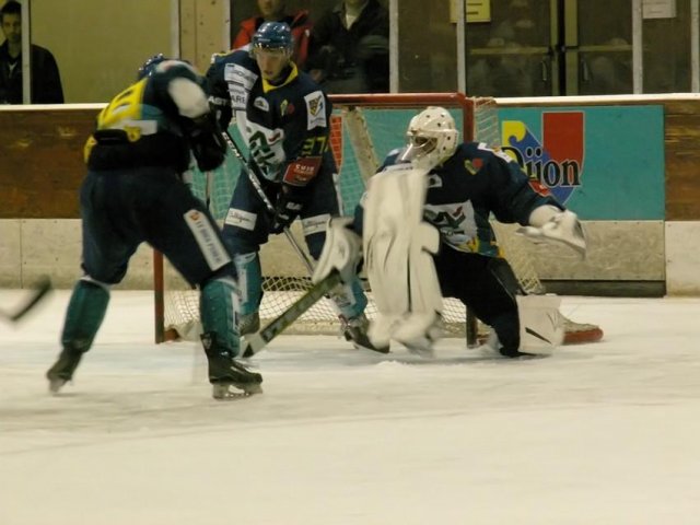 Photo hockey match Dijon  - Briançon  le 25/10/2008