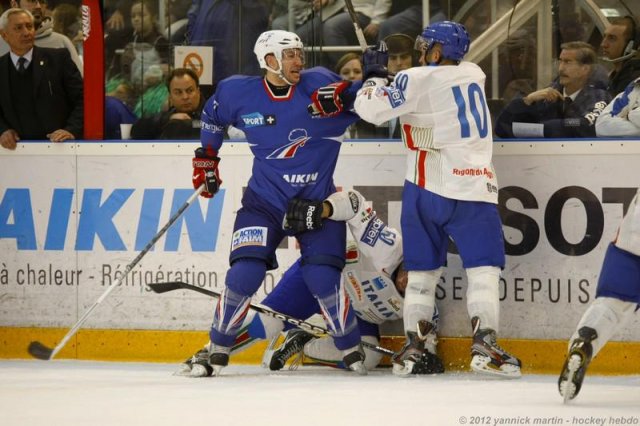 Photo hockey album EDF - France VS Italie (Tours) par Yannick Martin