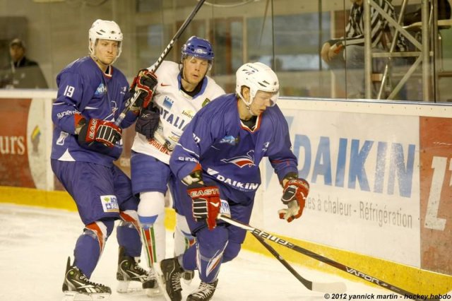 Photo hockey album EDF - France VS Italie (Tours) par Yannick Martin