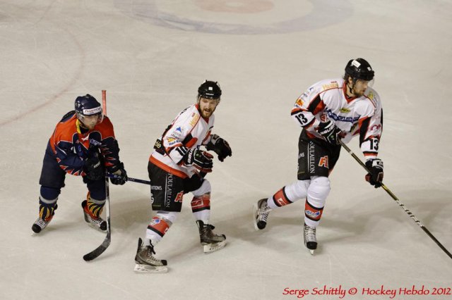 Photo hockey match Nice - Mulhouse le 14/04/2012