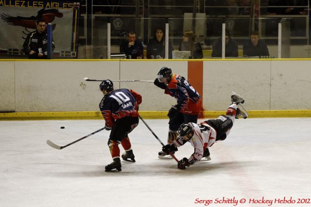 Photo hockey match Nice - Mulhouse le 14/04/2012