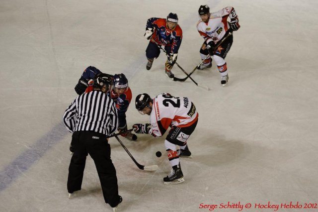 Photo hockey match Nice - Mulhouse le 14/04/2012