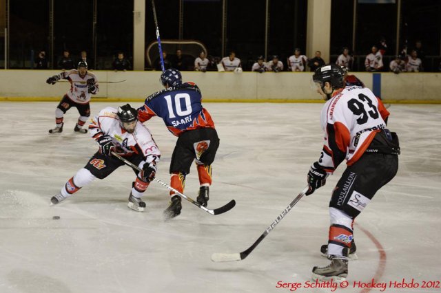Photo hockey match Nice - Mulhouse le 14/04/2012