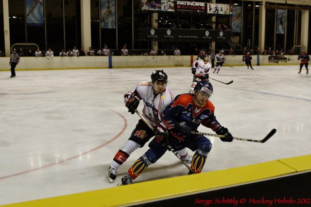 Photo hockey match Nice - Mulhouse le 14/04/2012