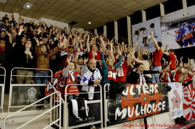 Photo hockey match Nice - Mulhouse le 14/04/2012