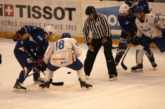 Photo hockey album EDF - France VS Italie (Tours) par Gaëtan Boucheret