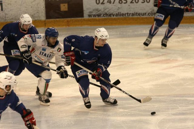 Photo hockey album EDF - France VS Italie (Tours) par Gaëtan Boucheret