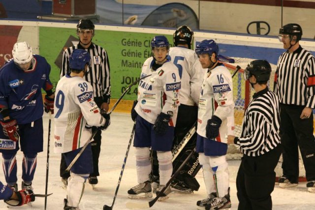Photo hockey album EDF - France VS Italie (Tours) par Gaëtan Boucheret