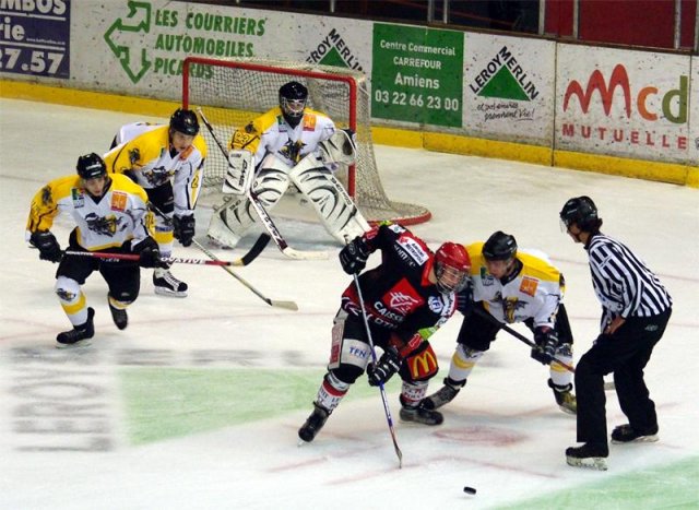 Photo hockey reportage Espoir Elite : Amiens / Rouen