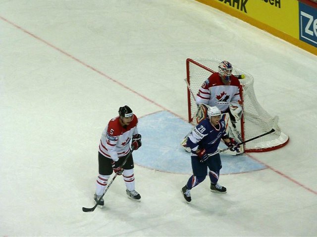 Photo hockey album Mondial 12 - France VS Canada