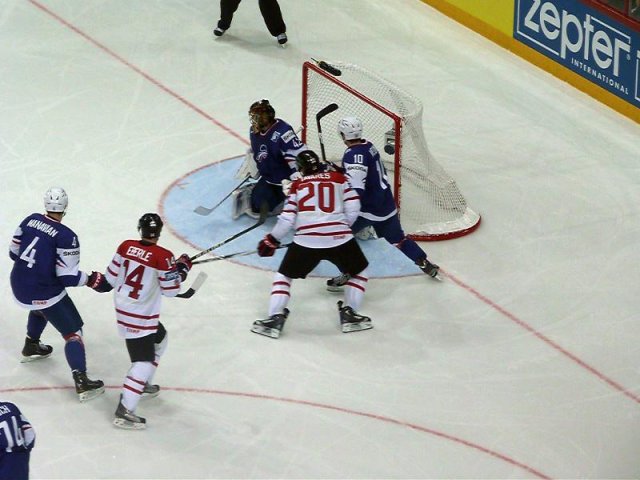 Photo hockey album Mondial 12 - France VS Canada