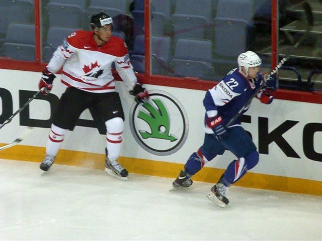 Photo hockey album Mondial 12 - France VS Canada