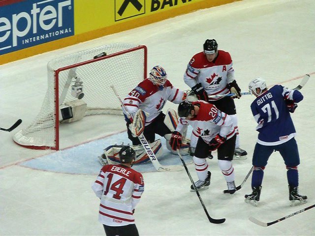 Photo hockey album Mondial 12 - France VS Canada