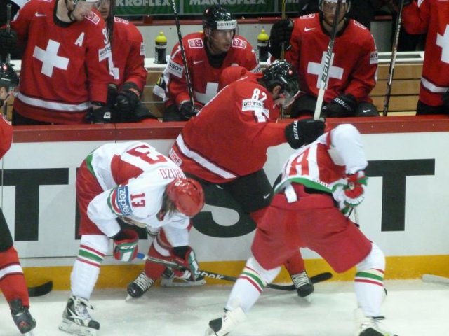 Photo hockey album Mondial 12 - Suisse VS Bélarussie