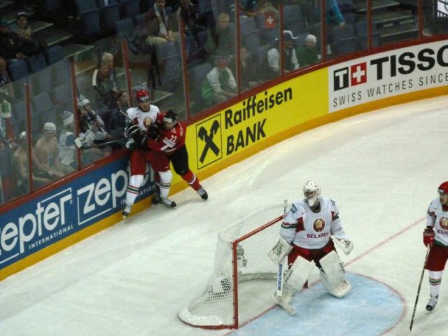 Photo hockey album Mondial 12 - Suisse VS Bélarussie