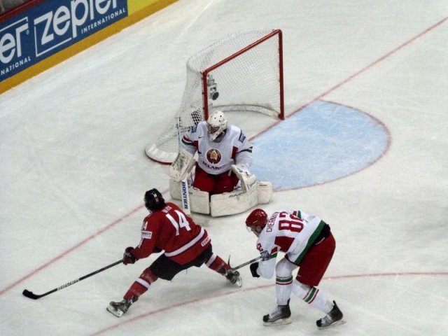 Photo hockey album Mondial 12 - Suisse VS Bélarussie