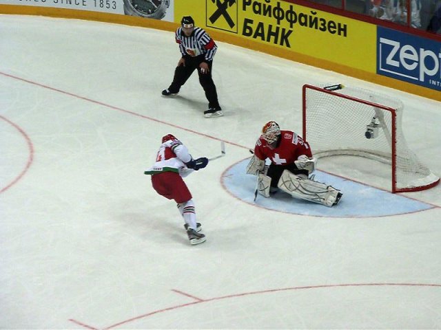 Photo hockey album Mondial 12 - Suisse VS Bélarussie