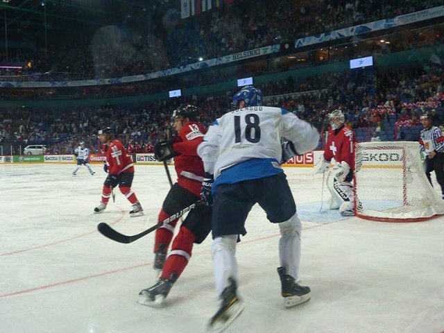 Photo hockey album Mondial 12 - Finlande VS Suisse
