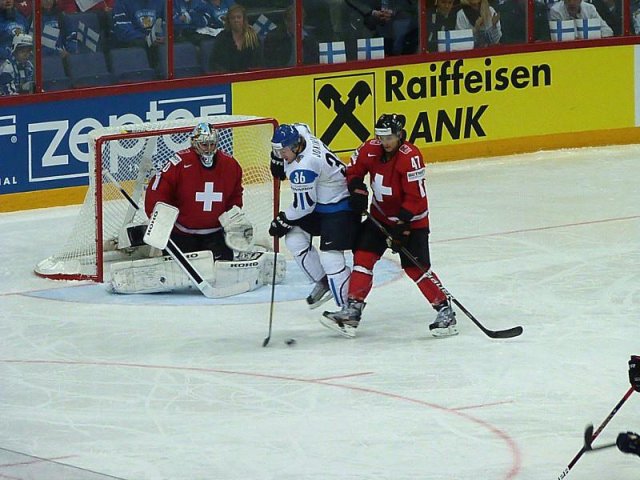 Photo hockey album Mondial 12 - Finlande VS Suisse