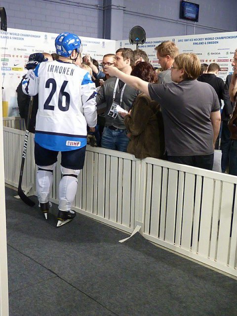 Photo hockey album Mondial 12 - Finlande VS Suisse