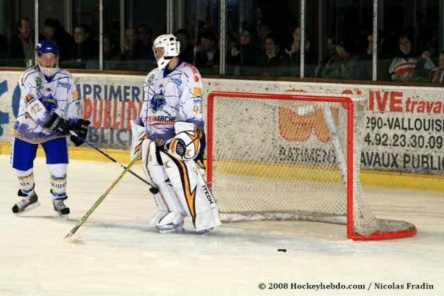 Photo hockey match Briançon  - Villard-de-Lans le 28/10/2008