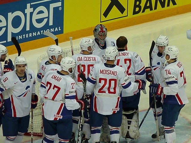 Photo hockey album Mondial 12 - Suisse VS France