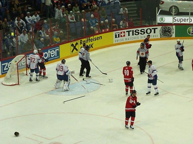 Photo hockey album Mondial 12 - Suisse VS France
