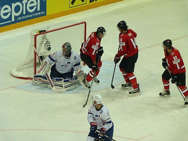 Photo hockey album Mondial 12 - Suisse VS France