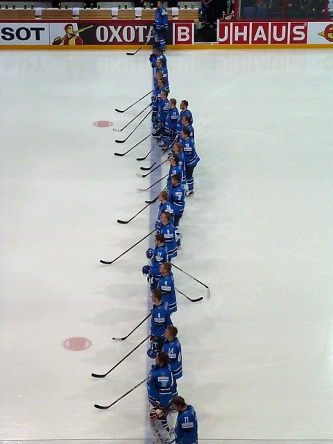 Photo hockey album Mondial 12 - Finlande VS France
