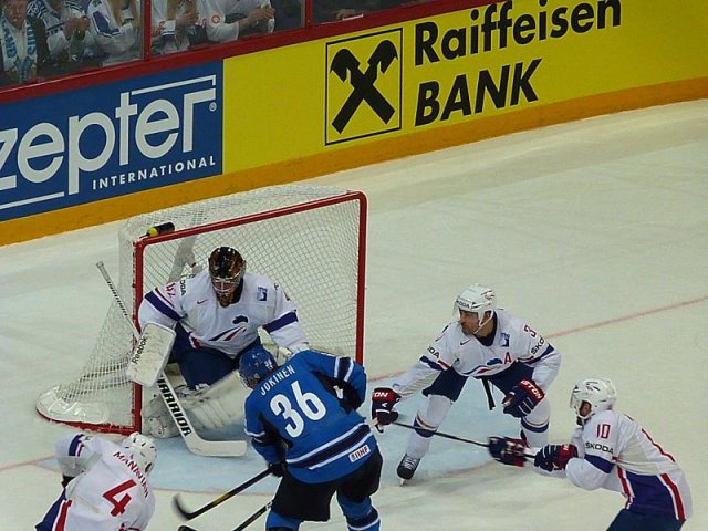 Photo hockey album Mondial 12 - Finlande VS France